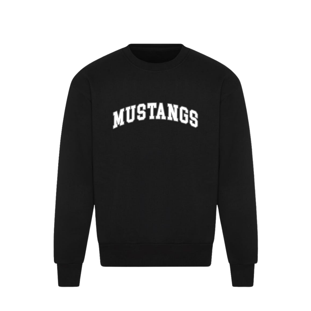 Premium Oversized Sweater - MUSTANGS