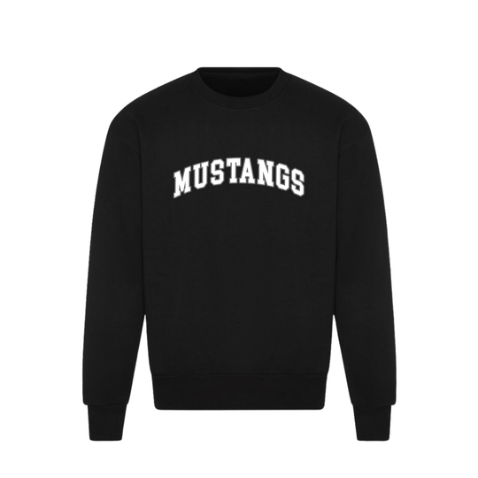 Premium Oversized Sweater - MUSTANGS