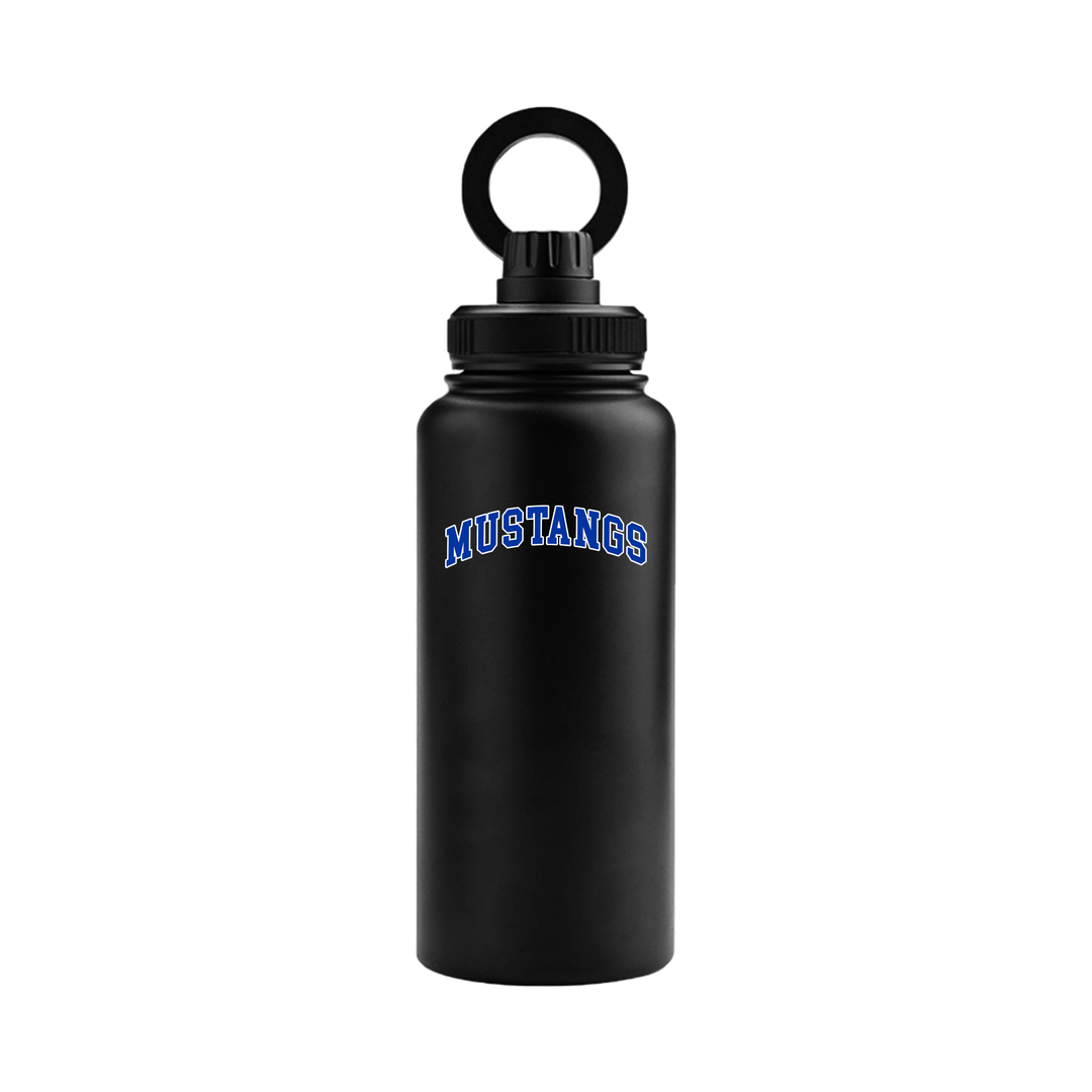Tumbler with Magnetic Phone Holder - MUSTANGS