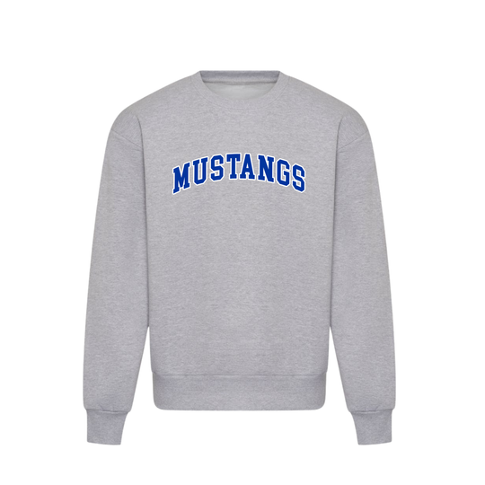 Premium Oversized Sweater - MUSTANGS
