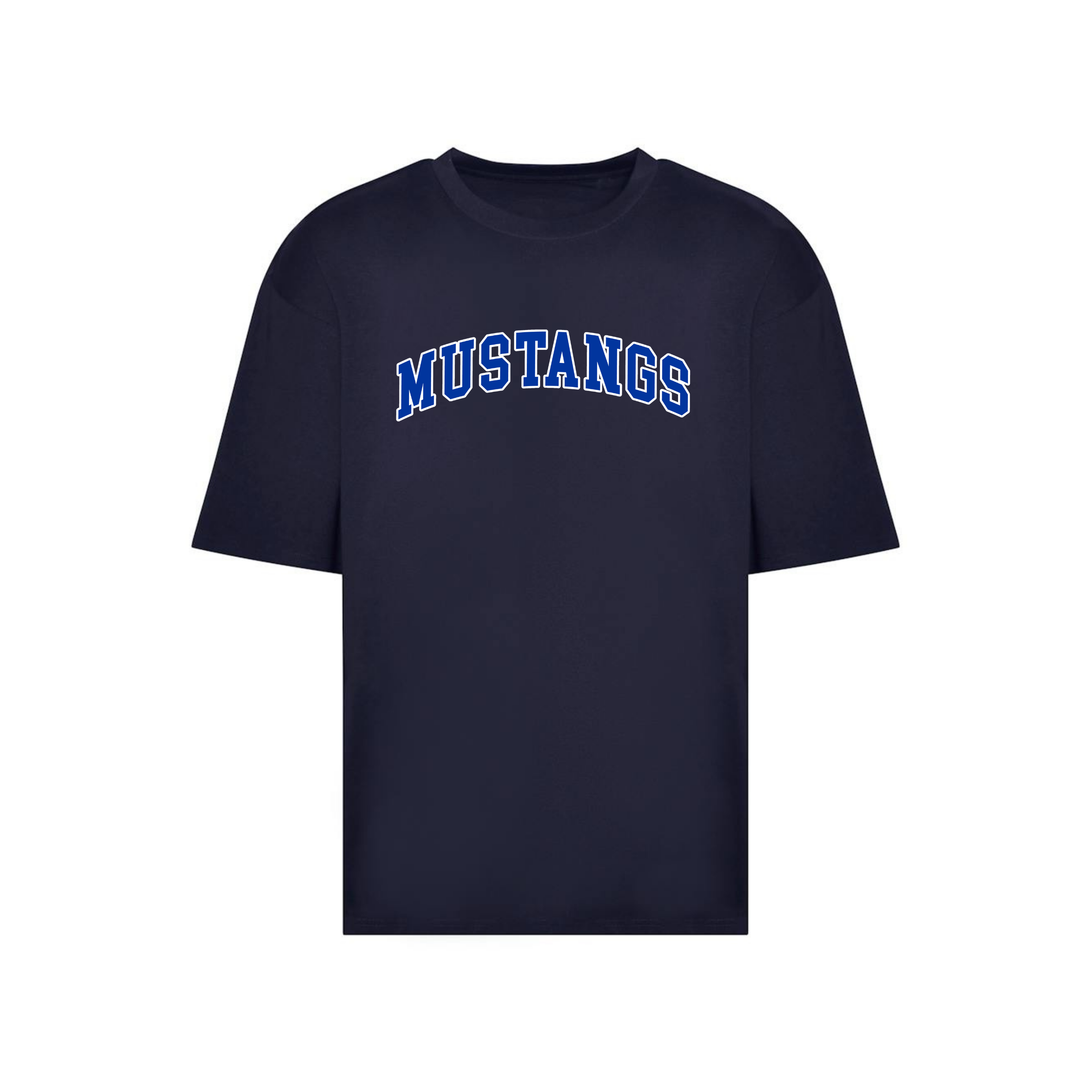 Premium Oversized T-Shirt - MUSTANGS