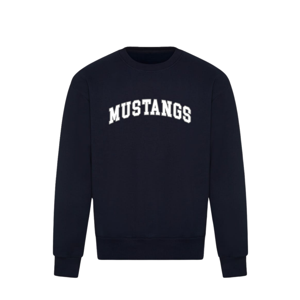 Premium Oversized Sweater - MUSTANGS